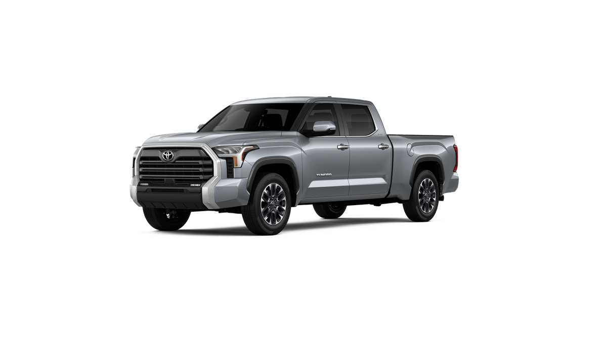 2026 Toyota Tundra Limited in Celestial Silver Metallic — front three-quarter view